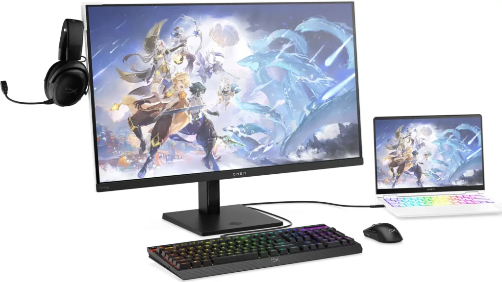 HP Omen Transcend 31.5 inc 4K OLED monitor Image